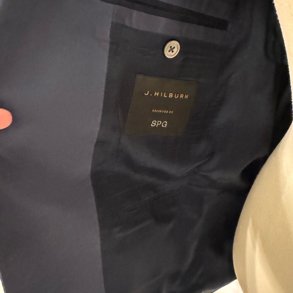 J. Hilburn Men's Blue Blazer - Picture 12 of 13